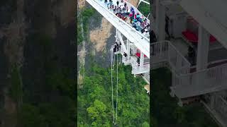 Jumping Off The Worlds Longest Glass Bridge