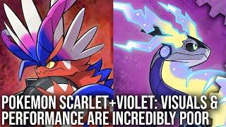 Pokémon Scarlet  Pokémon Violet -  DF Tech Review - Incredibly Poor Visuals + Performance