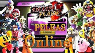 CÓMO JUGAR AL SUPER SMASH FLASH 2 ONLINE  PELEAS CON SUSCRIPTORES