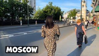 ⁴ᴷ REAL RUSSIA NOW  This is the atmosphere in Moscow today on a weekday - Walking Tour