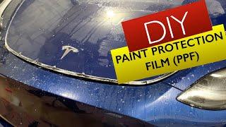 Tesla Model Y DIY Self-Healing PPF - Paint Protection Film - Installation. 3M Scotchgard Pro.