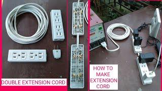 HOW TO MAKE AN EXTENSION CORD TO JOIN