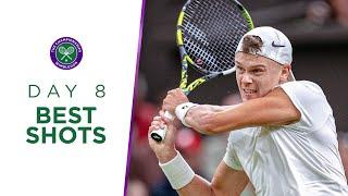 Rune Fritz and a Musetti trio  Best Shots  Day Eight  Wimbledon 2024