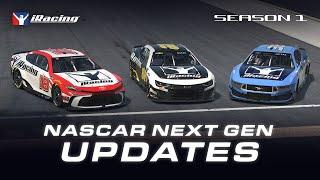 UPDATED CONTENT  2024 NASCAR Next Gen Artwork Updates