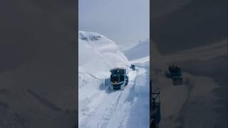 Schneeräumung auf der Großglockner Hochalpenstraße mit Wallak Schneefräse #agropictures #shorts