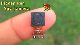 Amazing Spy Pen Camera Using Mobile Camera  Spy Cctv pen camera