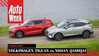 Nissan Qashqai vs. Volkswagen Tiguan - AutoWeek dubbeltest