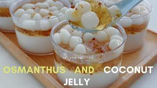 Osmanthus And Coconut Jelly Recipe  Miyano Daily ▶ 4K VIDEO