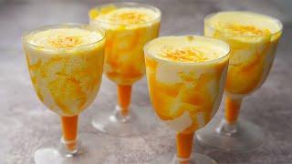 Mango Mousse Recipe  Easy No Bake Mango Mousse Dessert Recipe  Yummy