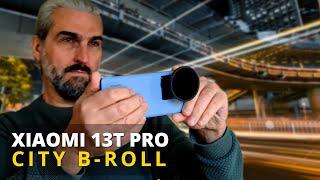 Shooting Smartphone Cinematic B-ROLL in the CITY - Xiaomi 13T Pro ShiftCam Anamorphic