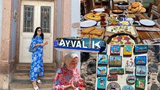 AYVALIK GEZİSİ Part 2 Eğlenceye Devam Ares’de Harika Kahvaltı  Karadeniz Pastanesi  Atölyeler