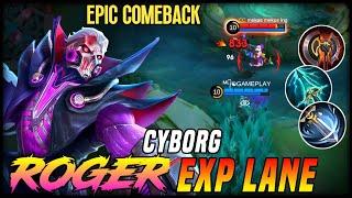 ROGER CYBORG WEREWOLF -  BEST BUILD FOR ROGER EXP LANE BUILD MLBB