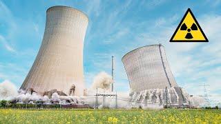 Explosive Demolition of Nuclear Power Plant Philippsburg  Blasting