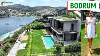 Bodrum Gündoğan Denize Sıfır Satılık ultra Lüks Villa Yalı Konumunda Satılık Villa Bodrum
