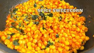 Spicy Sweetcorn Snack Recipe  Quick & Tasty Makai Chaat #chaat