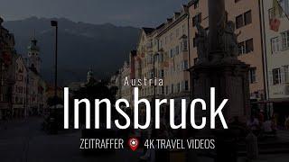 Innsbruck Altstadt 4K City Walk in Austria Sightseeing Tour Innsbruck RUS ENG SUB