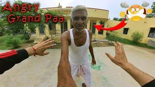 ANGRY GRANDPA vs PARKOUR  Crazy Parkour POV 