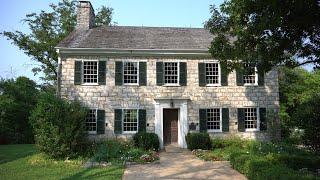 Touring Daniel Boones Mansion built in 1817  This House Tours