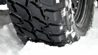 Mud-Terrain Tyres in Shallow Snow