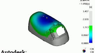 INCREX Mold flow analysis for riding toy part