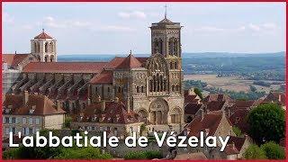 Vézelay vue du ciel