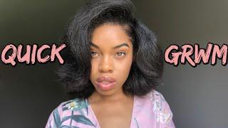 How to Maintain Straight Natural Hair - Quick GRWM