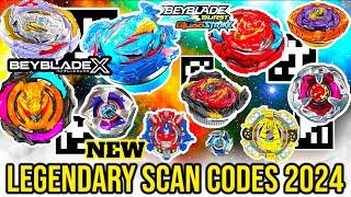 BEYBLADE BURST SCAN CODES LEGENDARY 2024  BEYBLADE BURST APP NEW