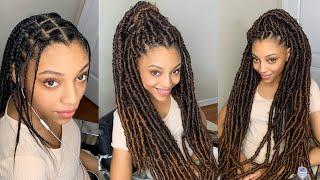 #543. Janet Collection Crochet Braids Nala Tress BUTTERFLY Locs 30