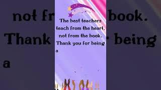 Happy Teachers Day  Thank you Teachers