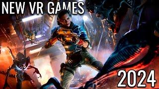 BEST NEW VR GAMES COMING 2024 Best Upcoming VR Games Meta Quest 3 PSVR2 & PCVR