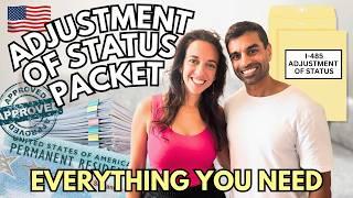 HOW TO ASSEMBLE THE ADJUSTMENT OF STATUS PACKET 2024  K1 VISA