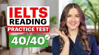 IELTS Reading Practice Test with Answers Question Types + Strategies  Get 4040 on IELTS READING