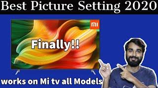 Mi TV Best Picture setting 2020  Mi TV 4A 40 Best Picture setting  Best Video Setting on Mi TV