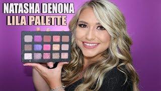 NEW NATASHA DENONA LILA PALETTE REVIEW + BRUSH SWATCHES