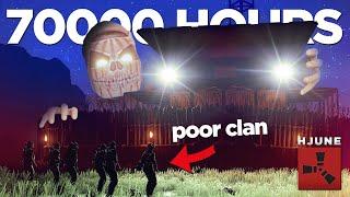 Rust Clan tries to raid my 70000 Hour Quad…