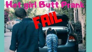 Hot Sexy Girl Butt Prank Fail