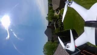 360 video with Aee drone.