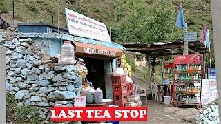 Indias Last Tea Shop Tibet Border  Himalayas Badrinath