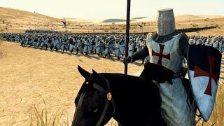 Crusader Battle In The Desert - 2v2 - Medieval Kingdoms 1212AD Total War