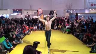 GIBBON Slackline Contest at ISPO 2010  - Official Video