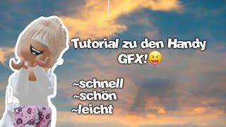 Selber GFX auf den HandyIPad machen 🫶