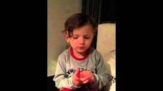 ARDI KLIMENTA SINGS TWINKLE TWINKLE LITTLE STAR - HE WAS ONLY 2 YEARS OLD