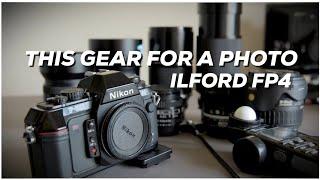 FILM PHOTOGRAPHY with various lenses Ilford FP4 and a Nikon F-501