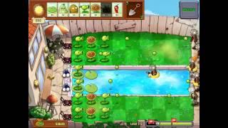 PvZ gameplay Level 3-6 on iPad