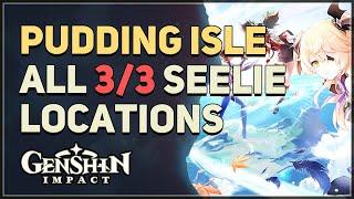 Pudding Isle All Seelie Locations Genshin Impact