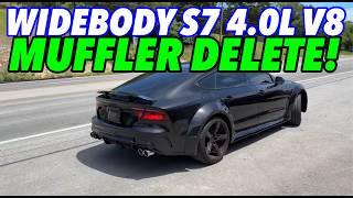 2017 Audi S7 Widebody 4.0L Twin Turbo V8 w MUFFLER DELETE