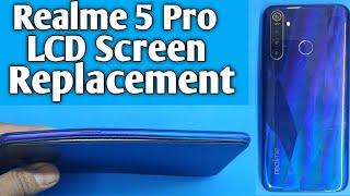 realme 5 pro screen replacementrealme 5 pro lcd replacement display replacementblack screen