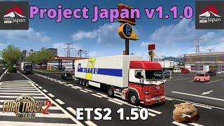 ETS2 1.50 PROJECT JAPAN MAP v1.1.0  JoetsuJPNI  to  Hida JPGF