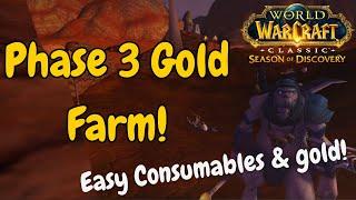 Fast Gold Farm for Season of Discovery Phase 3