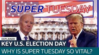 Super Tuesday Why is one day so important in the US election calendar?  ITV News